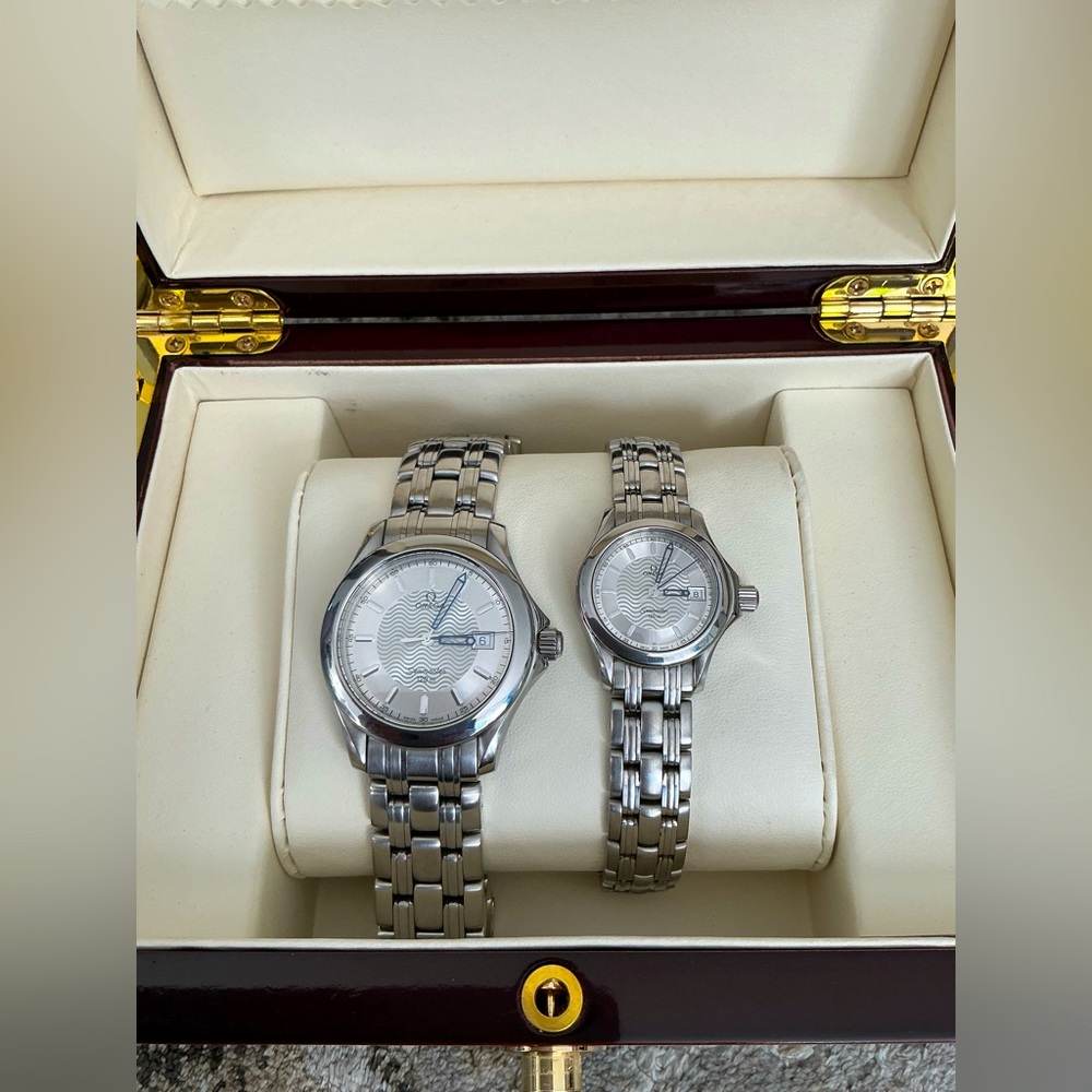 OMEGA SEAMASTER watches for HER❤️and HIM💙